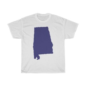 Alabama State Map Tshirt