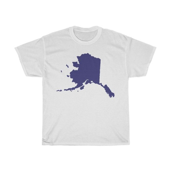 Alaska State Map Tshirt