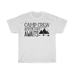 Camp Crew Adventure Awaits Tshirt