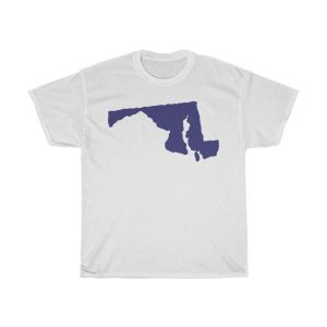 Maryland State Map Tshirt