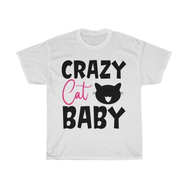 Crazy Cat Baby Tshirt