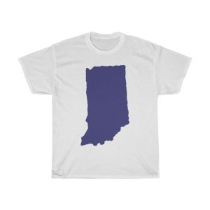 Indiana State Map Tshirt