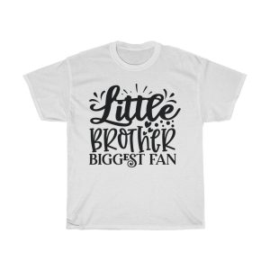 Little Brother Biggest Fan Tshirt