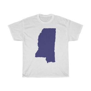 Mississippi State Map Tshirt