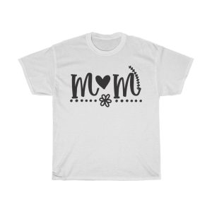 Mom Heart Design Tshirt