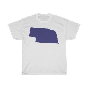 Nebraska State Map Tshirt