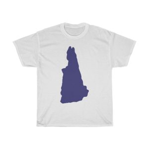 New Hampshire State Map Tshirt