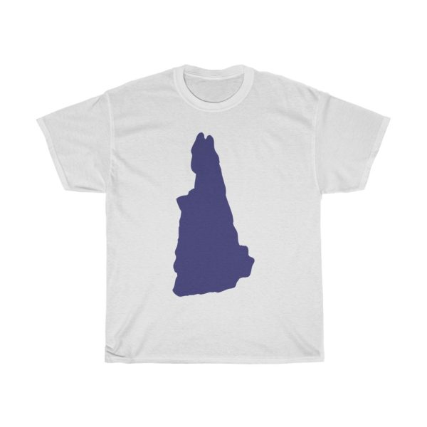 New Hampshire State Map Tshirt