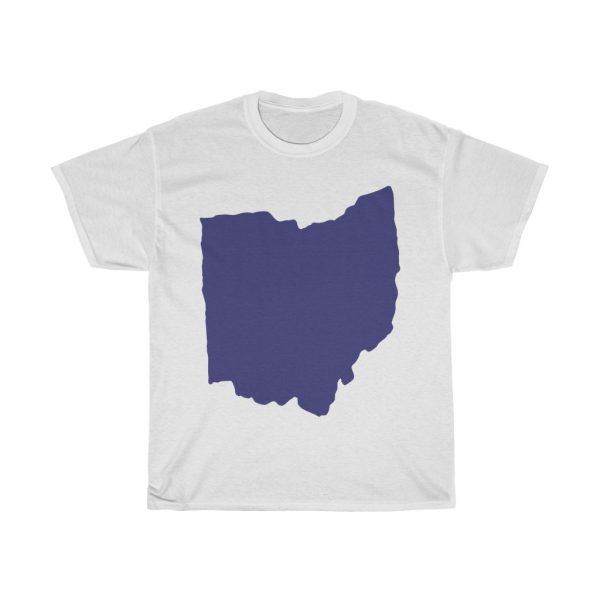 Ohio State Map Tshirt