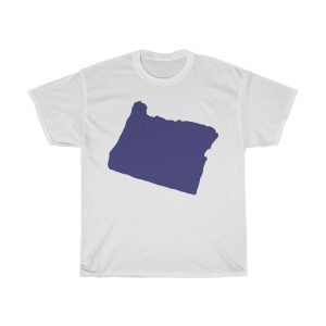 Oregon State Map Tshirt