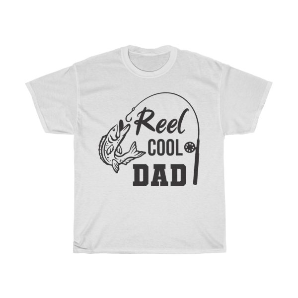 Reel Cool Dad Funny Tshirt