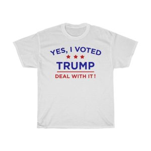 Yes, I Voted Trump Deal With It Tshirt