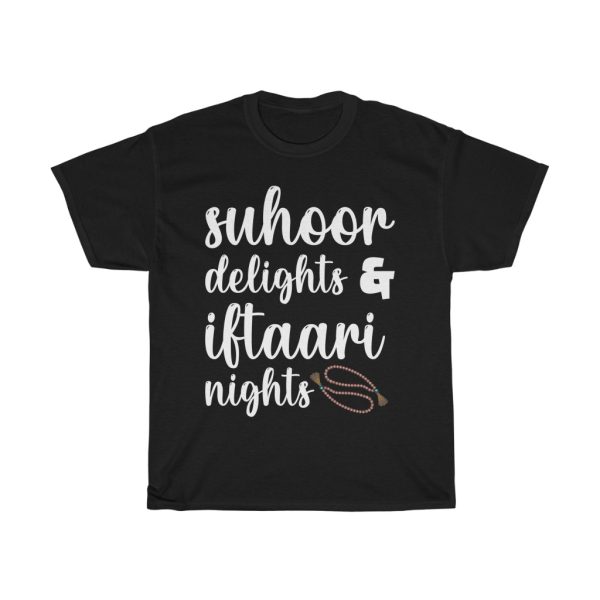 Suhoor Delights & Iftaari Nights Tshirt Design 1