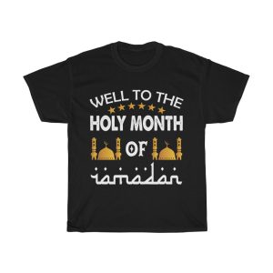 Well To Holy Month Of Ramadan Tshirt Design 2