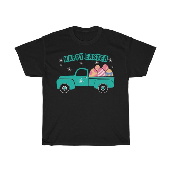 A Happy Easter Easter Truck With Eggs Tshirt