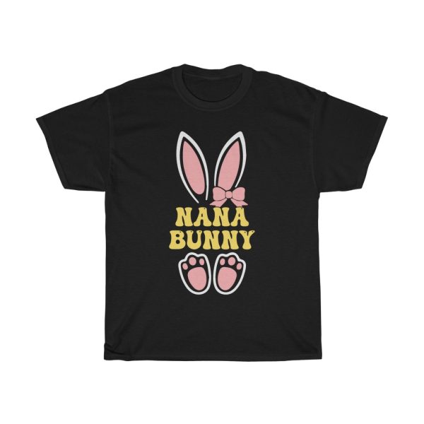 A Nana Bunny Ears Cute Easter Grandma Tshirt