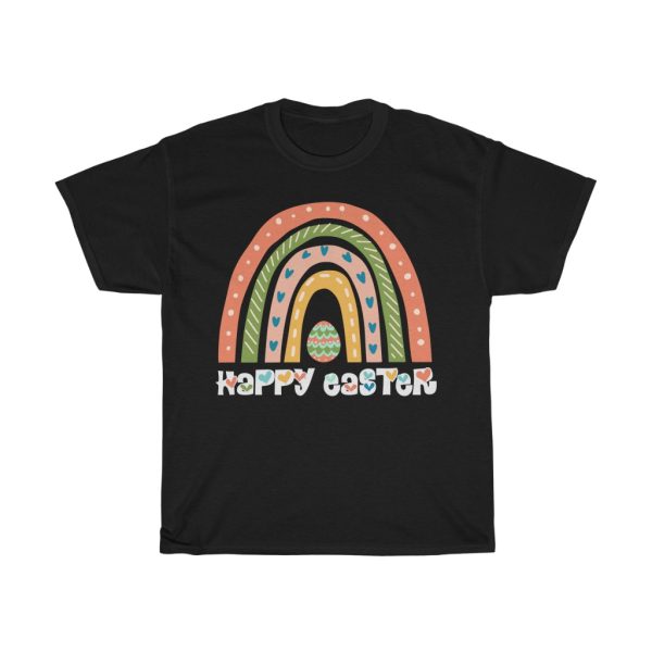 A Happy Easter Easter Day Eggs Rainbow Tshirt