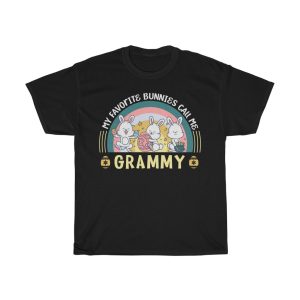 A Favorite Bunnies Call Me Grammy Easter Tshirt