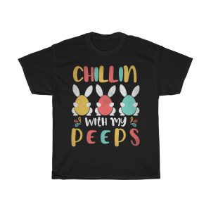 Chillin With My Peeps Easter  Tshirt Design 2