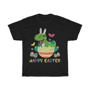 Easter Sunday Dinosaur Bunny Tshirt Design 2