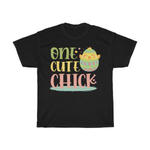 One Cute Chick Easter   Tshirt Design 1