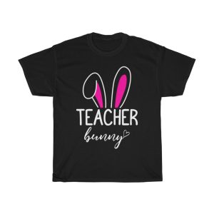 Teacher Bunny Tshirt Design 1