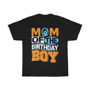 Mom Of The Birthday Boy Tshirt Design 3