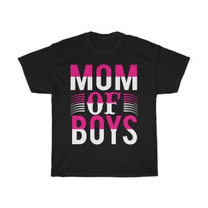 Mom Of Boys Tshirt Design 1