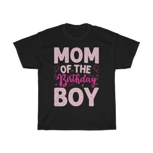 Mom Of The Birthday Boy Tshirt Design 2