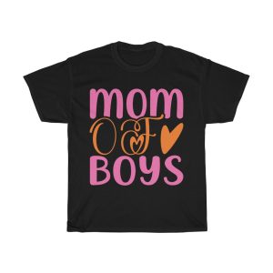 Mom Of Boys Tshirt Design 5