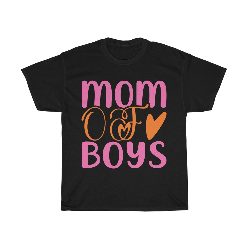 Mom Of Boys Tshirt Design 5