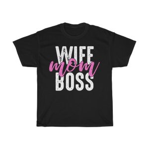 Wife Mom Boss Tshirt Design 5