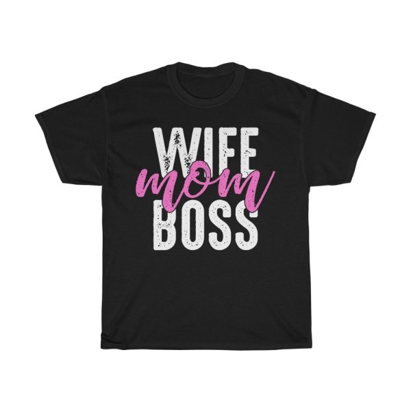 Wife Mom Boss Tshirt Design 5