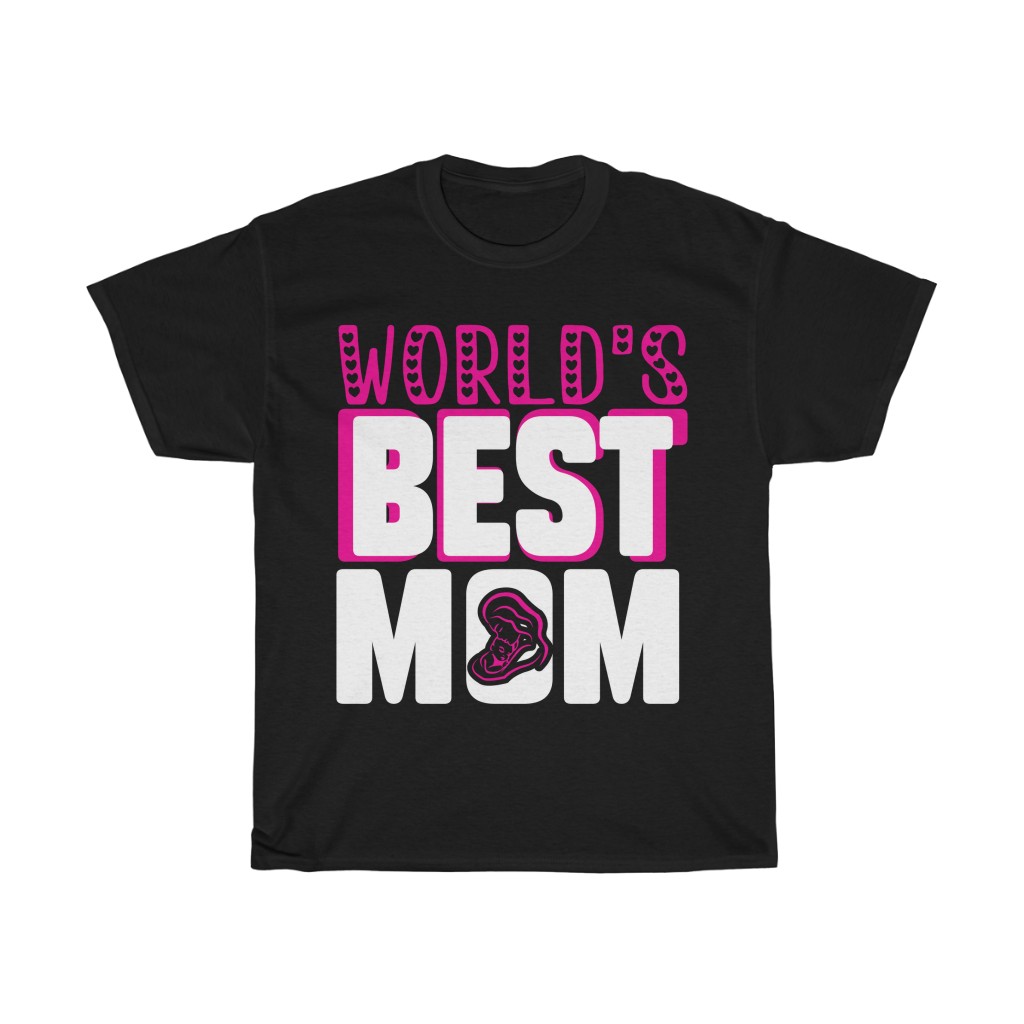 World’s Best Mom Tshirt Design 6