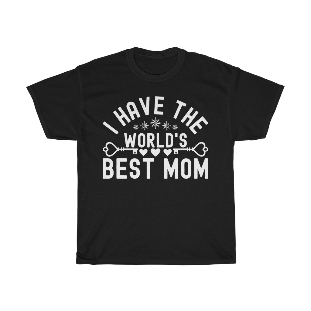 World’s Best Mom  Tshirt Design 1