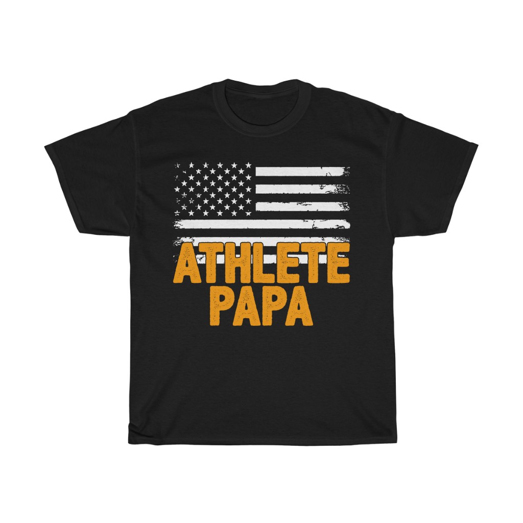 Athlete Papa Gift Shirt