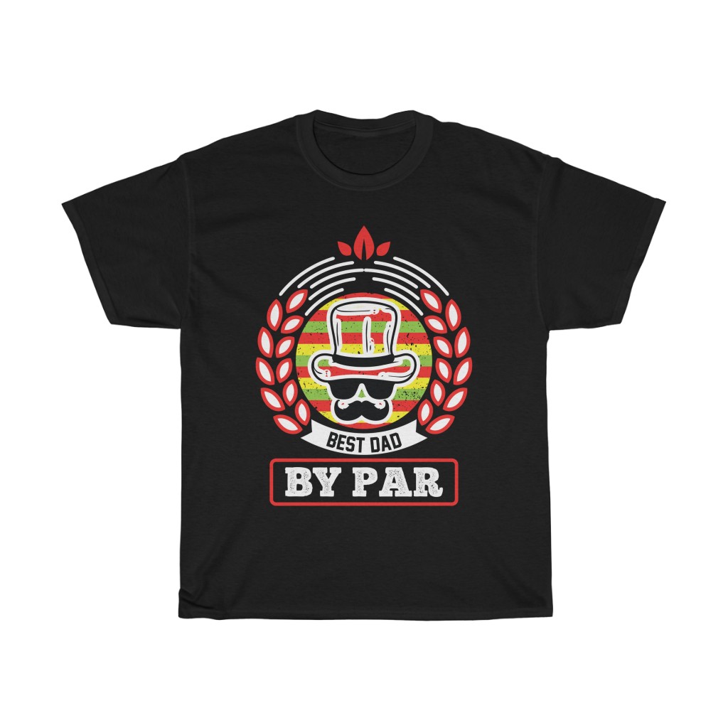 Best Dad By Par Gift Shirt Design 2