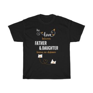 The Love Between Father & Daughter Minnesota Cool Gift T-shirt