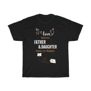 The Love Between Father & Daughter Iowa Cool Gift T-shirt