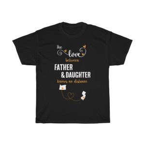 The Love Between Father & Daughter New Jersey Cool Gift T-shirt