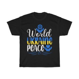 World Ukraine Peace Vector T-shirt