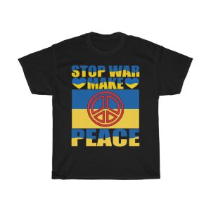 Stop War Make Peace T-shirt Design 3