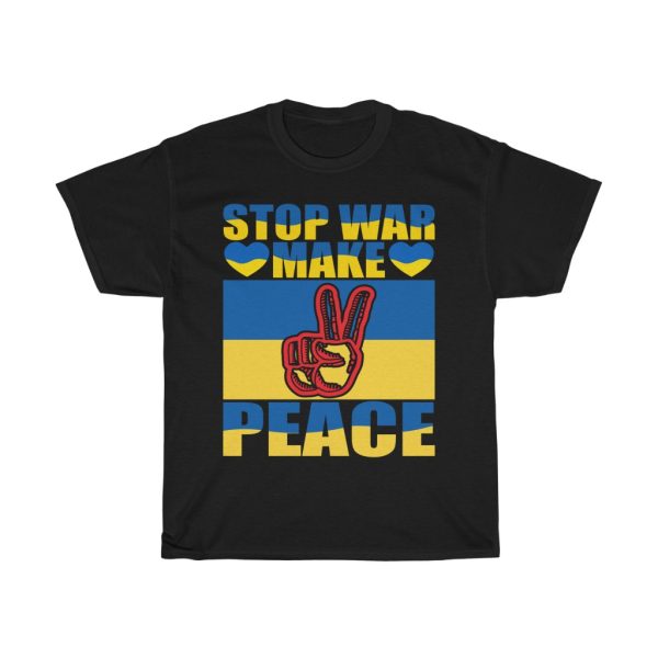 Stop War Make Peace T-shirt Design 4