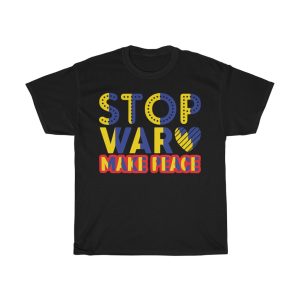 Stop War Make Peace T-shirt Design 11