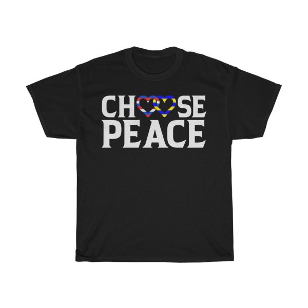 Choose Peace Support Ukraine T-shirt