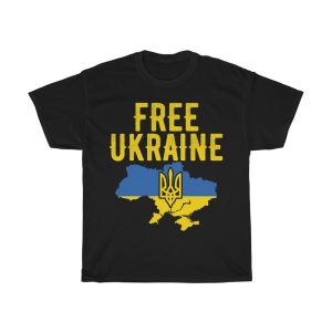 Free Ukraine Design T-shirt