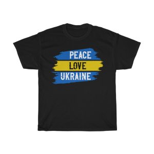 Peace Love Ukraine Design T-shirt Design 1