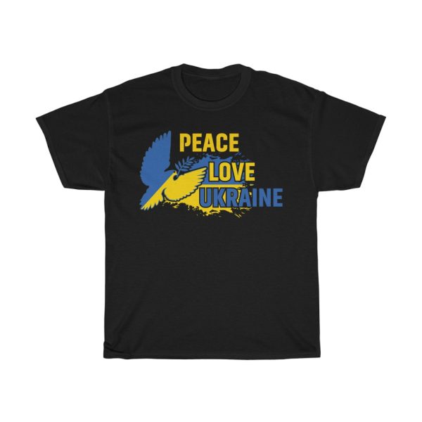 Peace Love Ukraine Design T-shirt Design 2