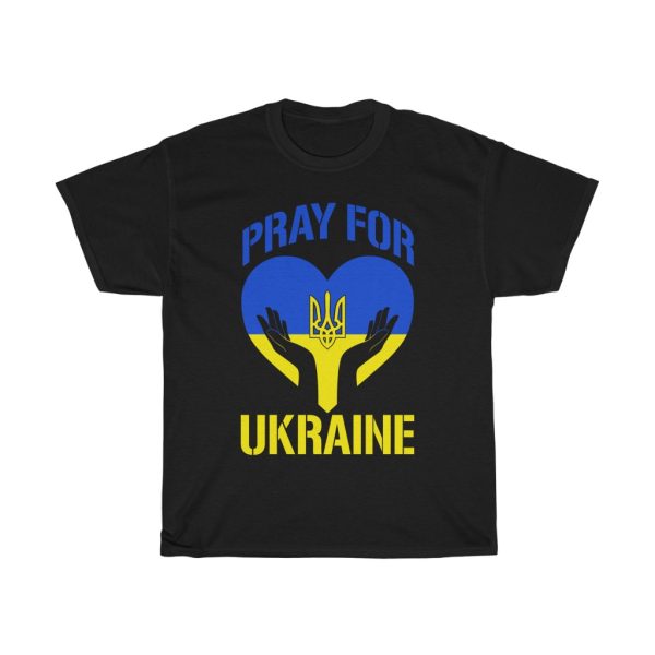 Proud To Be Ukrainian America I Stand With Ukraine T-shirt Design 1