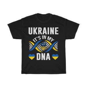 Ukraine Its In My Dna T-shirt Design 2